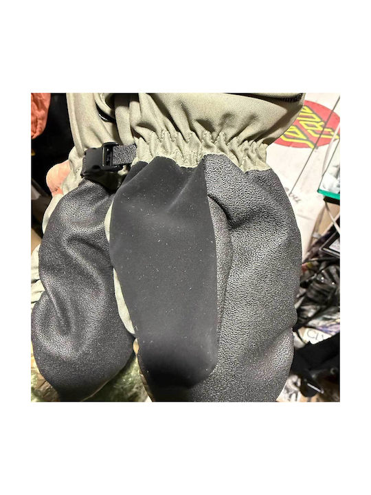Pow Mittens Παιδικά Γάντια Σκι & Snowboard Μπεζ