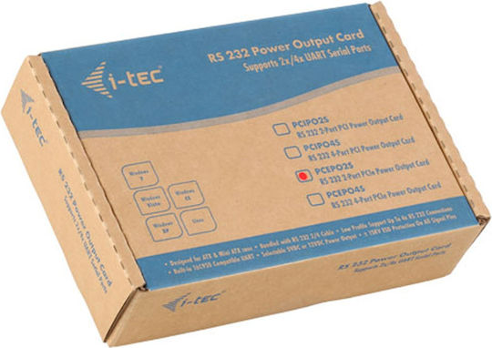 i-tec PCI-Karte mit RS232 25-poliger Schnittstelle