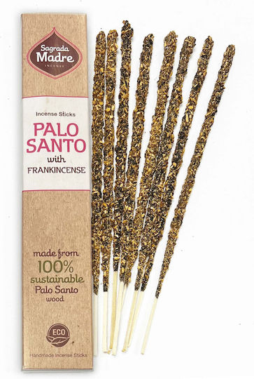 Tămâie Palo Santo Sagrada Madre Premium 8 bucăți