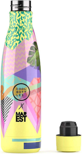 Cool Bottles Μπουκάλι Θερμός Ανοξείδωτο 500ml Mediterranean