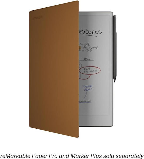 reMarkable Flip Cover Leder Braun (reMarkable Papier-Tablet)