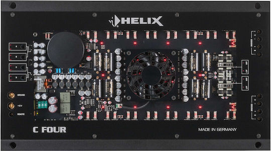 Helix Ενισχυτής Αυτοκινήτου 4 Καναλιών