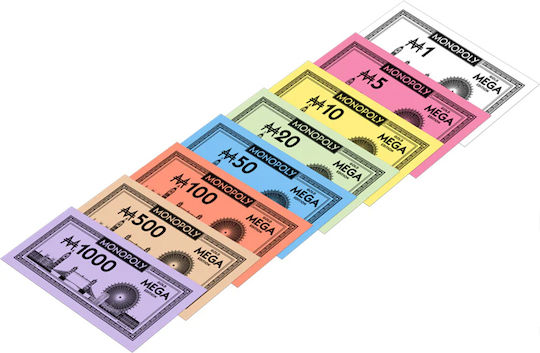 Joc de Societate Monopoly Mega Gold Edition pentru 2-8 Jucători