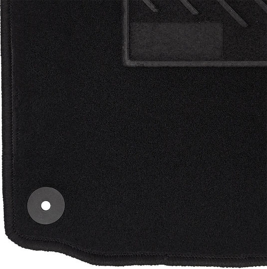 Set of Front and Rear Mats 5pcs for Skoda Octavia 2004-2013 Black