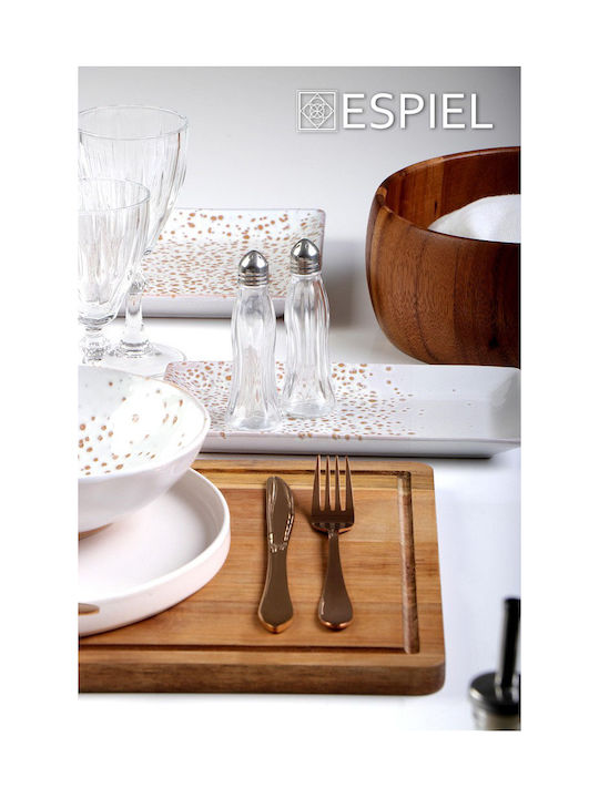 Espiel Serv Line Αλατιέρα/Πιπεριέρα Γυάλινη