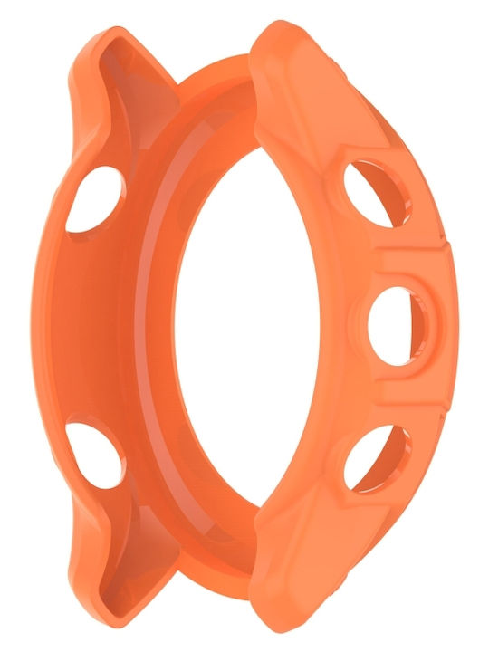 Garmin Forerunner 955 Rüstung Hohles TPU Uhrengehäuse Orange