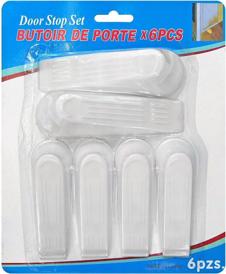 Opritor Ușă Alb 6buc