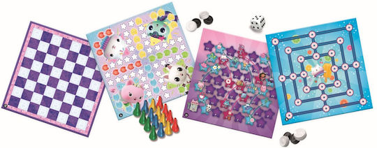 Joc de Societate Gabby's Dollhouse Set pentru 2-4 Jucători 5+ Ani (EN) Trefl