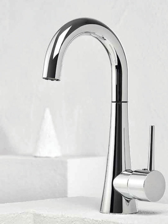 Orabella Element Mischung Waschtischarmatur Groß Chrome