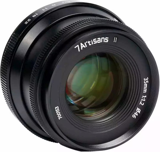 7artisans Crop Φωτογραφικός Φακός Photoelectric 35mm MK II f/1.2 Σταθερός για Sony E Mount Μαύρος