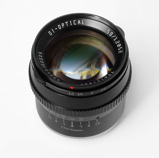 TTArtisan Crop Camera Lens 50mm F1.2 APS-C Telephoto for Fujifilm X Mount Black