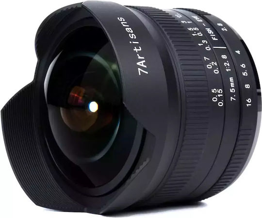 7artisans Crop Kameraobjektiv Photoelectric 7.5mm F/2.8 Mark II Fisheye / Weitwinkel für Nikon Z Mount Black