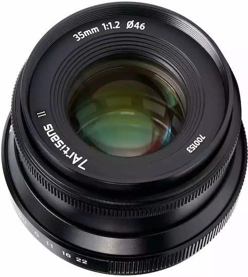 7artisans Crop Camera Lens Photoelectric 35mm MK II f/1.2 Fixed for Fujifilm X Mount Black