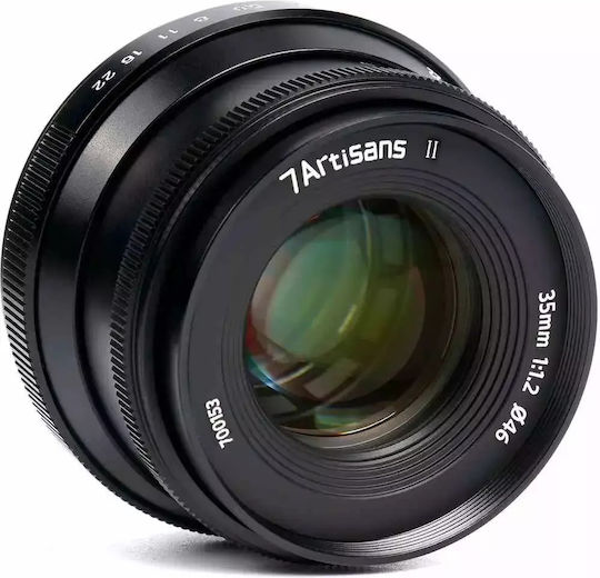 7artisans Crop Camera Lens Photoelectric 35mm MK II f/1.2 Fixed for Fujifilm X Mount Black