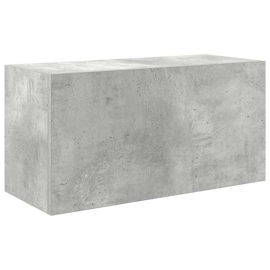 vidaXL Ντουλάπι Μπάνιου 60x25x30cm Γκρι