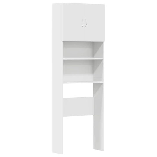 vidaXL Ντουλάπι Μπάνιου Πλυντηρίου 64x24x190cm Λευκό