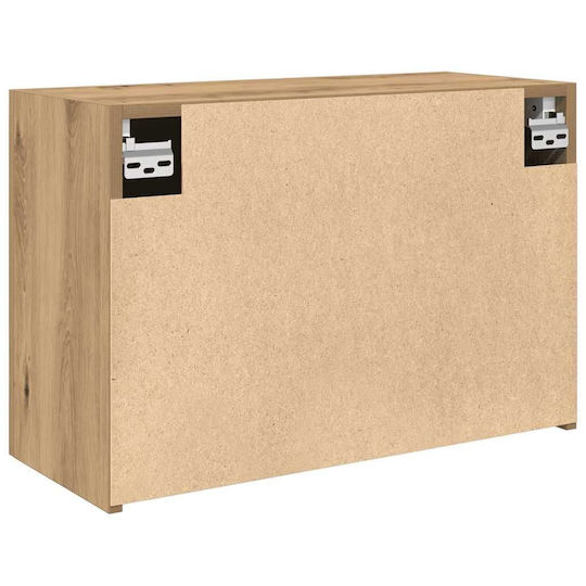vidaXL Bathroom Cabinet L60xW25xH40cm Oak