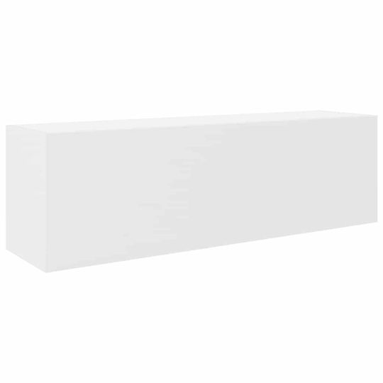 vidaXL Bathroom Cabinet L100xW25xH30cm White