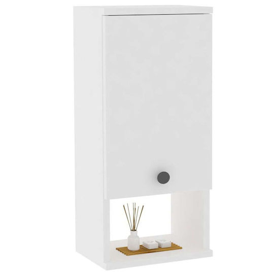 Mis Bathroom Cabinet L71xW30xH21.8cm White