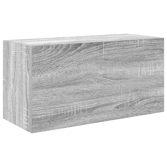 vidaXL Badezimmerschrank B60xT25xH30cm Sonoma