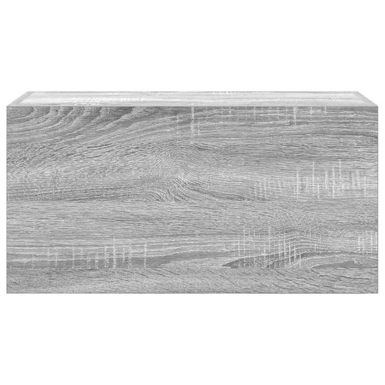 vidaXL Badezimmerschrank B60xT25xH30cm Sonoma