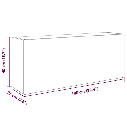 Vidaxl Wandschrank
