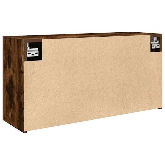 vidaXL Bathroom Cabinet L80xW25xH40cm Oak
