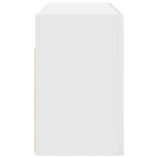 vidaXL Badezimmerschrank B80xT25xH40cm Weiß