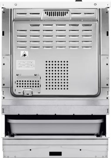 AEG 5000 Surroundcook Aragaz 73lt cu Plite Ceramice L59.6cm. White