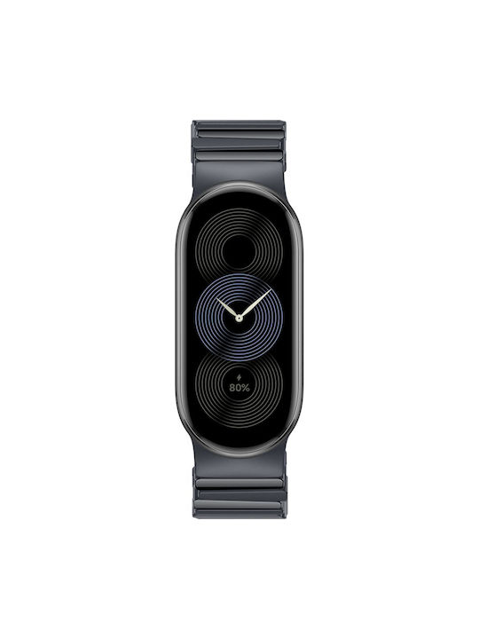 Xiaomi Leder Tragbare Bänder Grau (Smart Band 8 / Smart Band 9 / Smart Band 10)