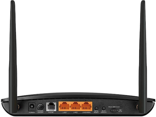 TP-LINK TL-MR6500V v2 Ασύρματο 4G Router Wi‑Fi 4 με 2 Θύρες