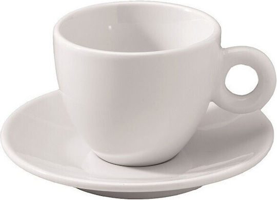 GTSA Roma Φλιτζάνι Espresso Κεραμικό Λευκό 70ml