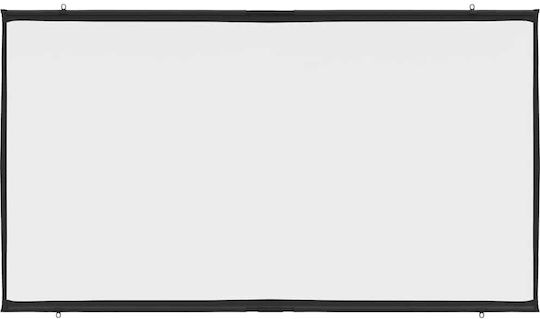 vidaXL Οθόνη Προβολής Projector Τοίχου με Λόγο Εικόνας 16:9 / 90"