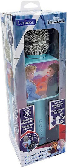 Lexibook Μικρόφωνο Karaoke Ασύρματο Disney Frozen MIC240FZ Πολύχρωμο