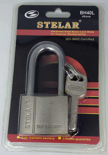 Padlock Brass with Key 1pcs