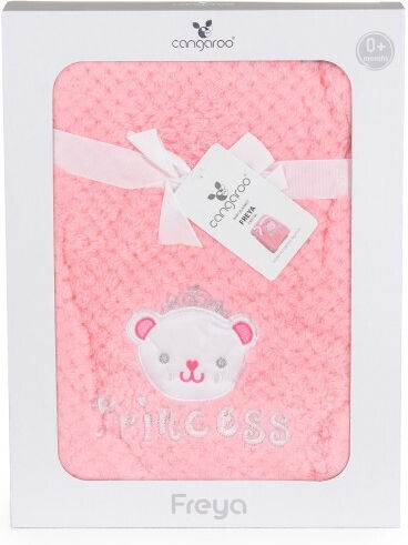 Cangaroo Blanket Nursery Swaddling Blankets Freya Fleece Pink 80x110cm