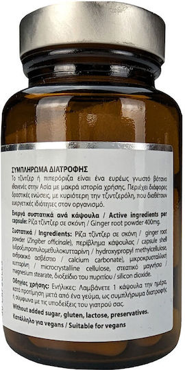 Power Health Platinum Range Ginger 400mg 30 capace Ghimbir