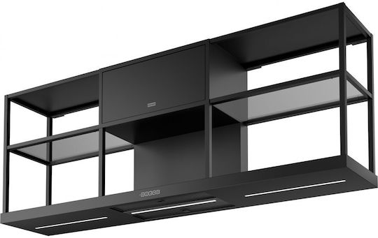Franke Maris Modulas F60 Απορροφητήρας Καμινάδα 60cm Μαύρος