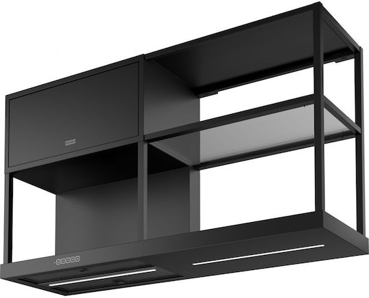 Franke Maris Modulas F60 Απορροφητήρας Καμινάδα 60cm Μαύρος