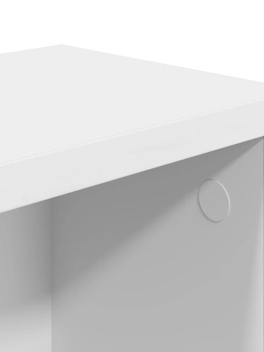 Vidaxl Ράφι Κουζίνας Στοιβαζόμενο Λευκό 60x15x16 Εκ Λευκό