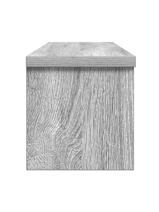 Vidaxl Сглобяема Кухненска Етажерка Сива Сонома 60x15x16 см Сива