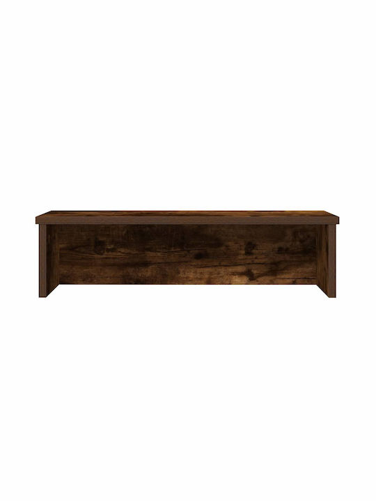 vidaXL Wooden Tabletop Base 60x15x16cm 2 Pieces Brown