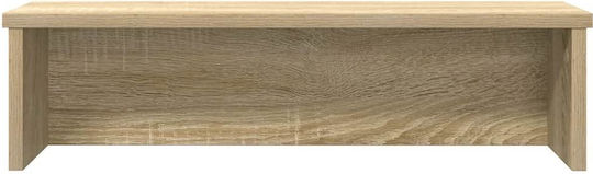 Vidaxl Сгъваема кухненска етажерка Sonoma Oak 50x15x16 см кафява