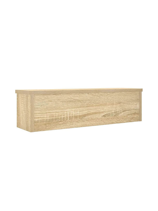 Vidaxl Küchen Stapelregale 2 Stück Sonoma Eiche 60x15x16 cm Braun