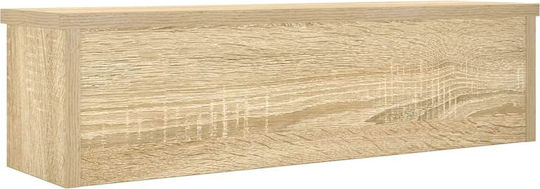 Vidaxl Кухненски рафтове за подреждане 2 броя Sonoma Oak 60x15x16 см кафяви