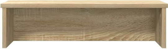 vidaXL Suport De Masă Sonoma Din Lemn 50x15x16cm 2 Bucăți Maro