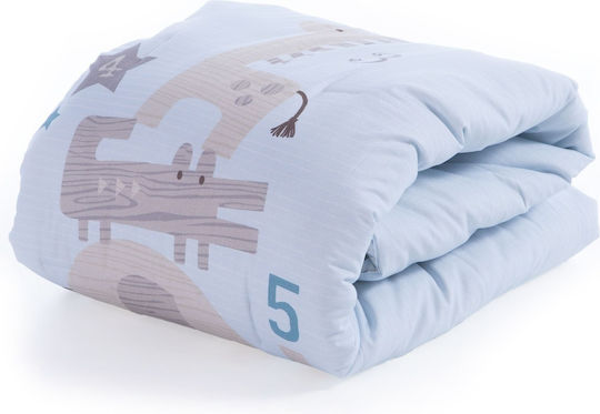 Nef-Nef Homeware Duvet Crib Cotton Multicolour Favorite Toys 110x140cm