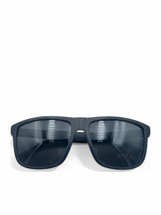 Dasoon Vision Men's Sunglasses with Blue Plastic Frame and Blue Lens 2478016