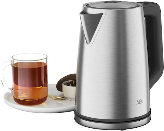 AEG Kettle 1.7lt 2400W Silver