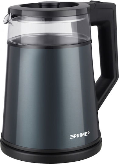 Prime3 Βραστήρας 1.2lt 1355W Μαύρος